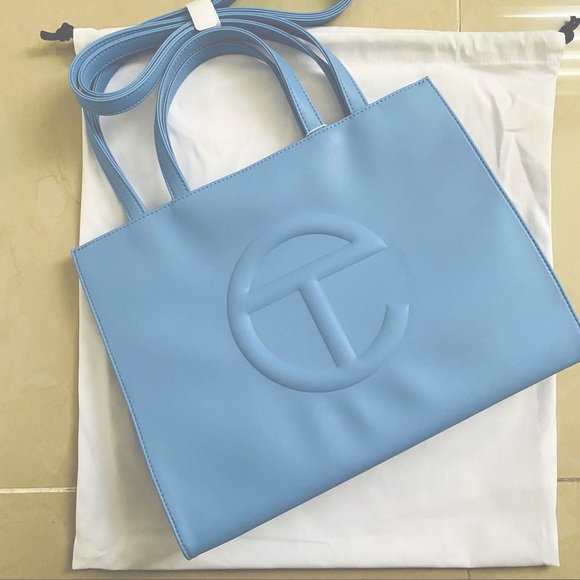 Telfar - Medium Cerulean Shopping Bag - Picture 3 of 7
